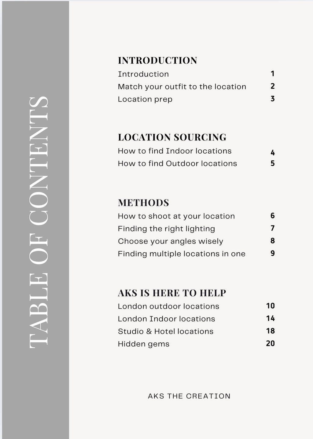 Insta Worthy Spot Guide to Content Locations Ebook