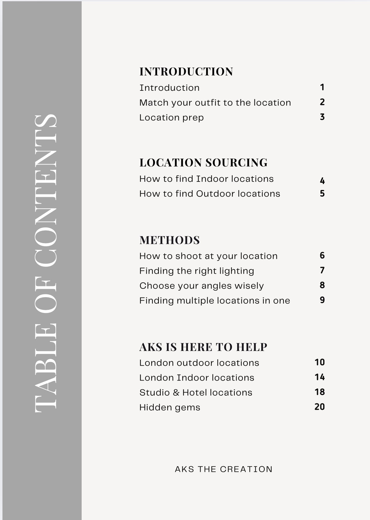 Insta Worthy Spot Guide to Content Locations Ebook
